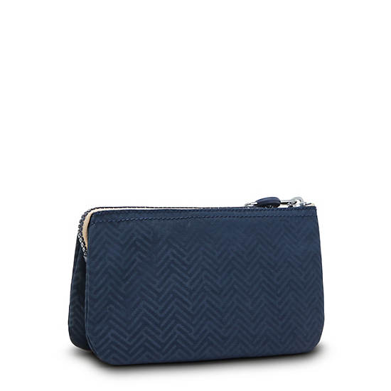 Bolsas Kipling Creativity Large Pouch Azules | MX 2086KO